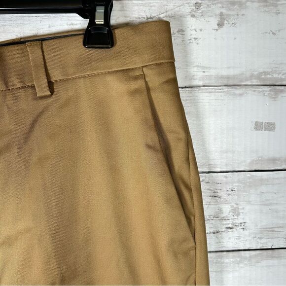 Roundtree & Yorke Pants Men 38x29 Travel Smart Straight Stretch Tan Chino NWT - Picture 4 of 6